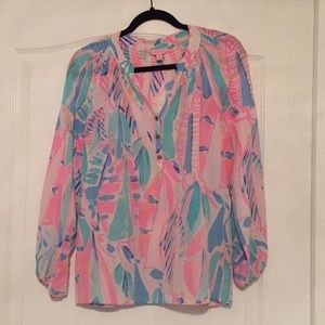 Lilly Pulitzer Elsa top
